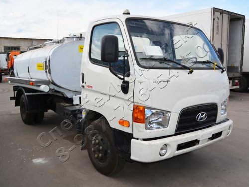 Автоцистерна молоковоз, водовоз Hyundai HD 78
